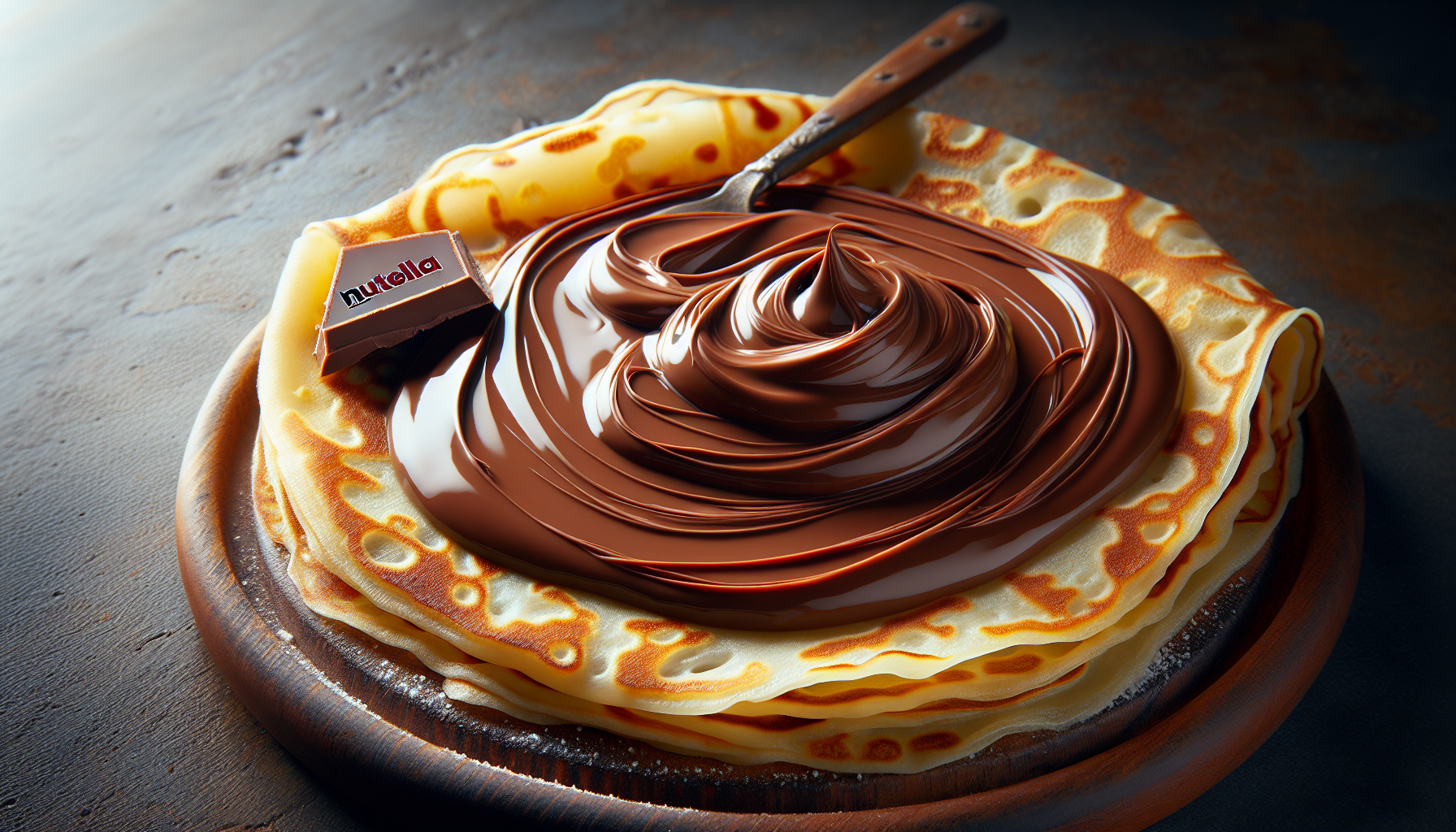 crepes con nutella